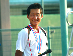 全日本ジュニアテニス選手権2010　河内一真