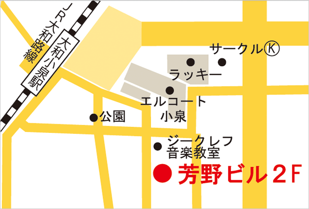 奈良校地図